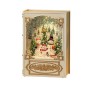 XMAS новорічний нічник книга WDL-24023B, декоративний світильник 19,1 см