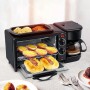 Багатофункціональна кухонна машина Domotec MS 5308B 3 в 1: піч, гриль, кавоварка