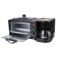 Багатофункціональна кухонна машина Domotec MS 5308B 3 в 1: піч, гриль, кавоварка