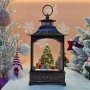 XMAS новорічний нічник вінтажний ліхтар WDL-24072D, декоративний світильник 21 см