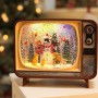 XMAS новорічний нічник ретро телевізор WDL-24034B, декоративний світильник 17,1 см