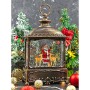 XMAS новорічний нічник вінтажний ліхтар WDL-24073A, декоративний світильник 27 см