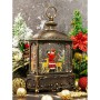 XMAS новорічний нічник вінтажний ліхтар WDL-24073A, декоративний світильник 27 см