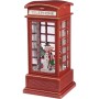 XMAS новорічний нічник телефонна будка WDL-2102B, декоративний світильник 9,2 см