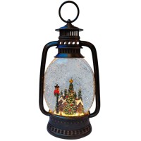 XMAS новорічний нічник вінтажний ліхтар WDL-24028D, декоративний світильник 27,9 см