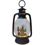 XMAS новорічний нічник вінтажний ліхтар WDL-24028D, декоративний світильник 27,9 см