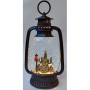 XMAS новорічний нічник вінтажний ліхтар WDL-24028D, декоративний світильник 27,9 см