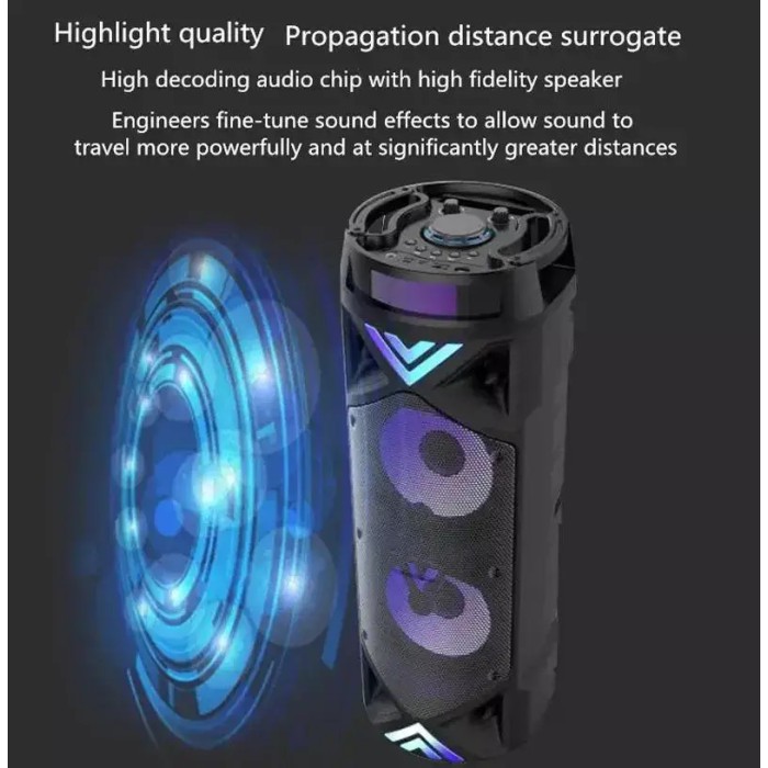Беспроводная Bluetooth колонка с микрофоном ZQS6201/6202