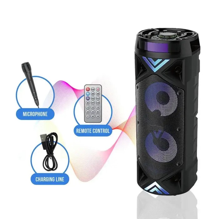 Беспроводная Bluetooth колонка с микрофоном ZQS6201/6202
