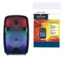 Портативна акустична система з мікрофоном OTY809 10W Bluetooth з RGB, потужний бас та Пульт