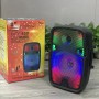 Портативна акустична система з мікрофоном OTY809 10W Bluetooth з RGB, потужний бас та Пульт