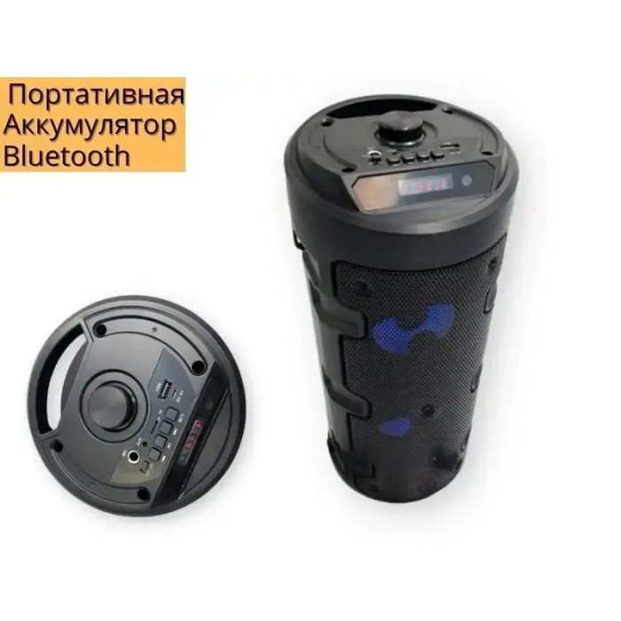 Колонка Column BT ZQS-4209 Червона Бездротова переносна акустична система Bluetooth без мікрофону TF-card