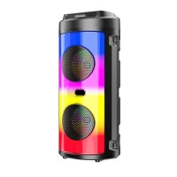 Акустическая система ZQS4248 Bluetooth колонка с пультом, микрофоном и ремнем