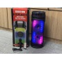 Портативна бездротова Bluetooth колонка з мікрофоном та підсвічуванням ZQS6210W