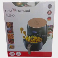 Аерофритюрка цифрова Gold Diamond TK 09904 6л 3200 Вт безмасляна електрична фритюрниця