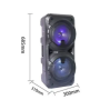 Колонка-чемодан ZQS-8201 Bluetooth колонка с микрофоном Колонка-чемодан ZQS-8201 Bluetooth колонка с микрофоном