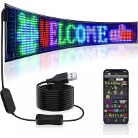 Гнучкий LED екран Matrix Panel 120×595 мм, RGB, Wi-Fi, керування через програму