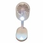 Акумуляторний настільний вентилятор з підсвіткою USB Folding fan R8 44*23*16,5 см