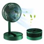 Портативний акумуляторний міні вентилятор із USB зарядкою Telescopic Folding Fan FS-21 36*16,5*16,5 см
