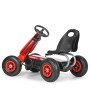 Веломобиль-карт  Bambi M 3626A-3 Педальные карты с резиновыми колесами красный