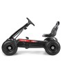 Веломобиль-карт  Bambi M 3626A-2 Педальные карты с резиновыми колесами черный