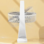 Портативный мини вентилятор Mini fan VU-04 JKJ-103 с аккумулятором и RGB LED-подсветкой USB Type-C зарядка