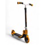 Самокат детский 2-х колесный Scooter HBC 391X складная модель с ручным тормозом и резиновыми колесами