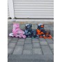 Ролики детские Smart Ghost STL155 размер 30-33 раздвижные с LED колесами