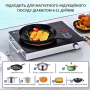 Сенсорная индукционная плита Henschll HS 055 4500Вт Стеклокерамическая электрическая плита на 1 конфорку