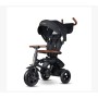 Беговел Tri-cycle RITO DELUXE Black дитячий з регульованим сидінням