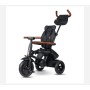 Беговел Tri-cycle RITO DELUXE Black дитячий з регульованим сидінням