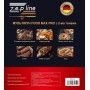 Фритюрница Zepline ZP-217 12 л, 4200 Вт, с двумя тэнами, регулируемый термостат, съёмная корзина, нержавеющая сталь