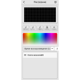Світлодіодна матрична панель LED EYES 16×32 для авто 70×173 мм RGB з Bluetooth керуванням