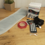 Світлодіодна стрічка для авто LED EYES 16×64 RGB 92×374 мм з Bluetooth керуванням