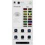 Світлодіодна стрічка для авто LED EYES 16×64 RGB 92×374 мм з Bluetooth керуванням