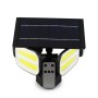 Вуличний стаціонарний ліхтар Solar BL KXK 601, 240 COB LED, 800 лм, вологозахищений