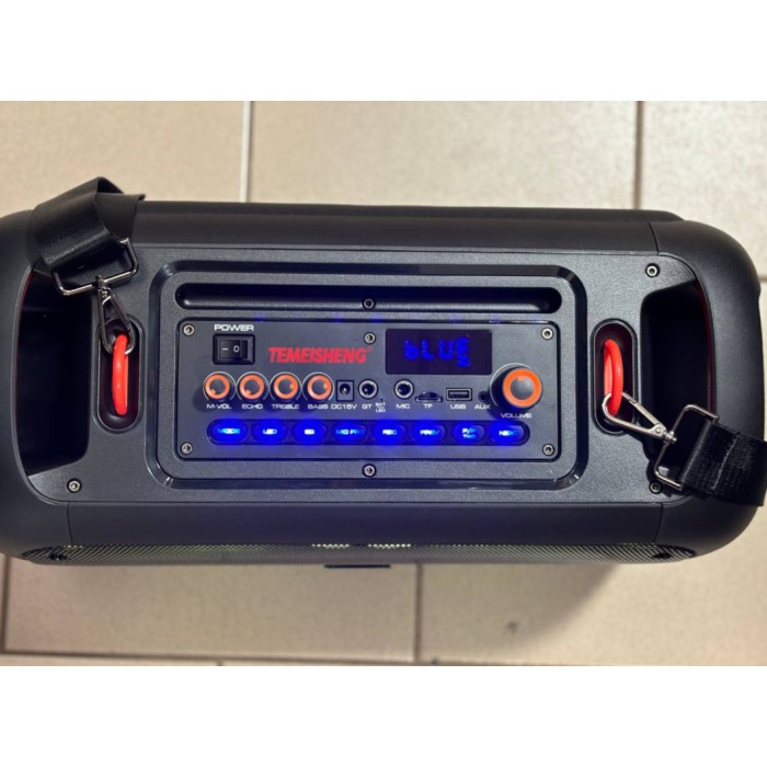 Бездротова портативна Bluetooth колонка караоке Temeisheng 6616 25*2Вт Бездротова портативна Bluetooth колонка караоке Temeisheng 6616 25*2Вт