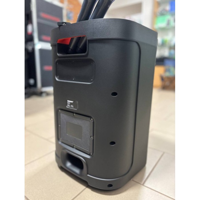 Портативная Bluetooth колонка Temeisheng 1221 12″ 80Вт с 2 микрофонами, аккумуляторная караоке система Портативная Bluetooth колонка Temeisheng 1221 12″ 80Вт с 2 микрофонами, аккумуляторная караоке система