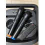 Портативная Bluetooth колонка Temeisheng 10291 10″ 80Вт с 2 микрофонами, аккумуляторная караоке система Портативная Bluetooth колонка Temeisheng 10291 10″ 80Вт с 2 микрофонами, аккумуляторная караоке система