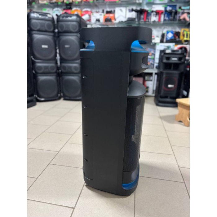 Портативная Bluetooth колонка Temeisheng 1028E 10″ 60Вт с 2 микрофонами, аккумуляторная караоке система Портативная Bluetooth колонка Temeisheng 1028E 10″ 60Вт с 2 микрофонами, аккумуляторная караоке система