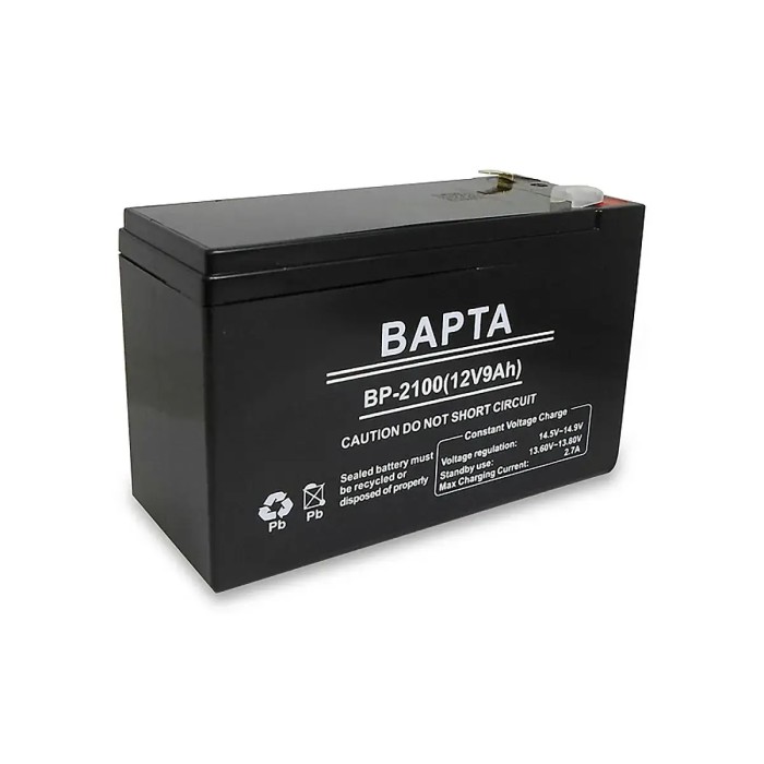 Аккумуляторная батарея BAPTA BP-2100 12В 9,0Ah – герметизированный свинцово-кислотный аккумулятор Аккумуляторная батарея BAPTA BP-2100 12В 9,0Ah – герметизированный свинцово-кислотный аккумулятор