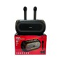 Музична портативна колонка ZQS4247, Bluetooth, 20Вт, стереозвук, USB/SD, бездротове підключення, TWS