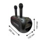 Музична портативна колонка ZQS4247, Bluetooth, 20Вт, стереозвук, USB/SD, бездротове підключення, TWS