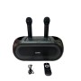 Музична портативна колонка ZQS4247, Bluetooth, 20Вт, стереозвук, USB/SD, бездротове підключення, TWS