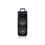 Акустична портативна колонка ZXX-9292, 60Вт, 2×10", Bluetooth, TWS, FM, USB/TF/SD, REC/EQ, LED підсвітка, 2 мікрофони, домашній кінотеатр