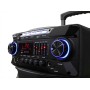 Акустична портативна колонка ZXX-9292, 60Вт, 2×10", Bluetooth, TWS, FM, USB/TF/SD, REC/EQ, LED підсвітка, 2 мікрофони, домашній кінотеатр