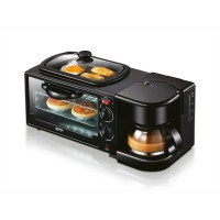 Піч електрична для сніданку 3 в 1 BITEK BT-5308B, 3600 Вт – тостер, гриль та багатофункціональна духовка