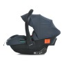 Автокрісло для новонароджених El Camino i-KEEP ME 1186 – атолюлька (ріст 40-87 см), з поворотним механізмом 360°, анатомічною вкладкою та посиленою системою безпеки (бежевий, чорний, сірий)