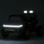 Дитячий двомісний електромобіль Bambi джип Баггі, 2 мотора 65W, акумулятор 24V 7Ah, музика, світло, Bluetooth, USB, дистанційне керування 2,4G (чорний, зелений, рожевий)