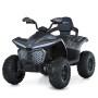 Дитячий електроквадроцикл Bambi одномісний, 12V 10Ah, 4 мотори 35W, MP3, USB, акумуляторний (сірий, жовтий, рожевий)